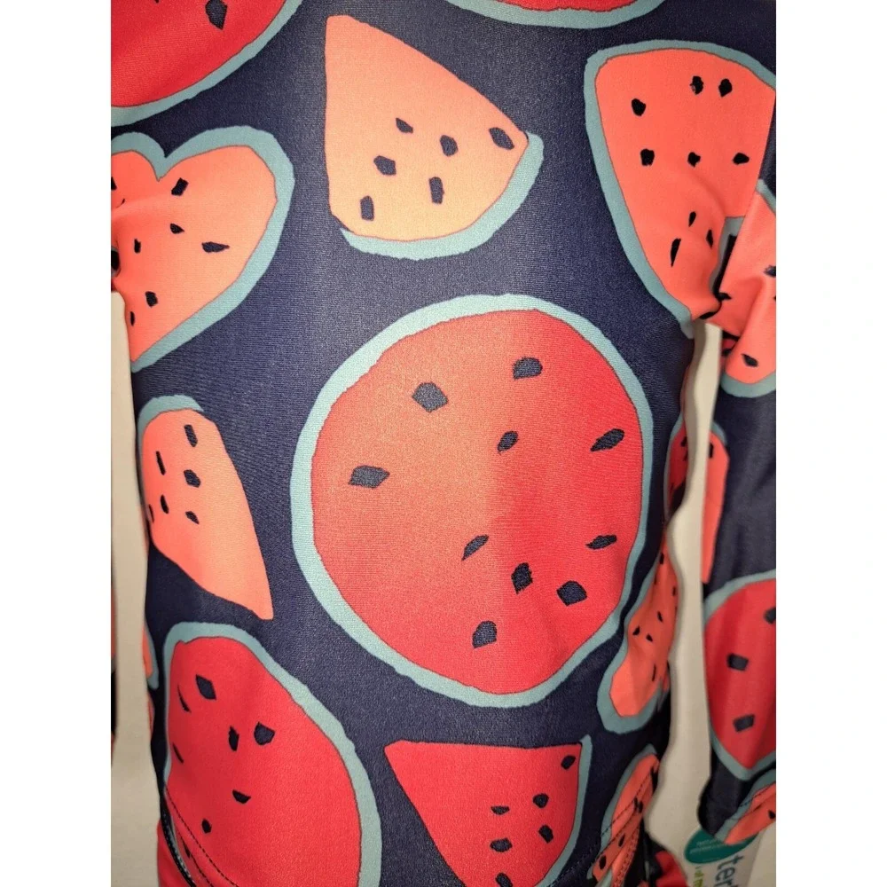 Carter's Watermelon Child of Mine Toddler Girl 18 M Rashguard Swim Set 2-Piece